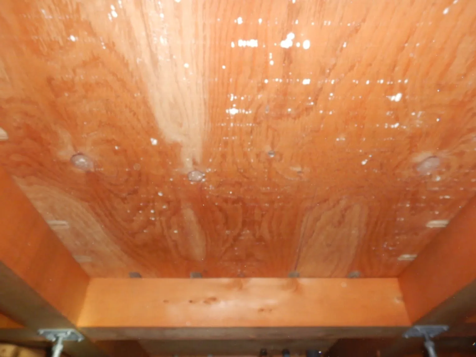 【埼玉県加須市】難しかった合板の小さな穴のカビ